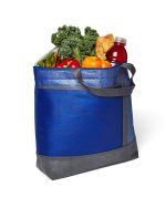 Custom Hexagon Pattern Non-Woven Cooler Tote Bag with logo - 3