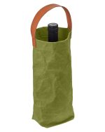 Custom Home & Table Washed Paper Wine Tote Bag. with logo - 3