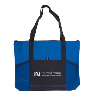 Custom Jumbo Trade Show Tote Bag with logo
