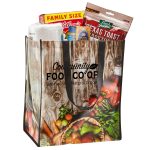 Custom Laminated Grocery Tote with logo