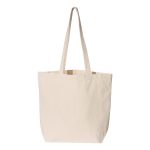 Custom Liberty Bags Large Canvas Tote with logo - 1