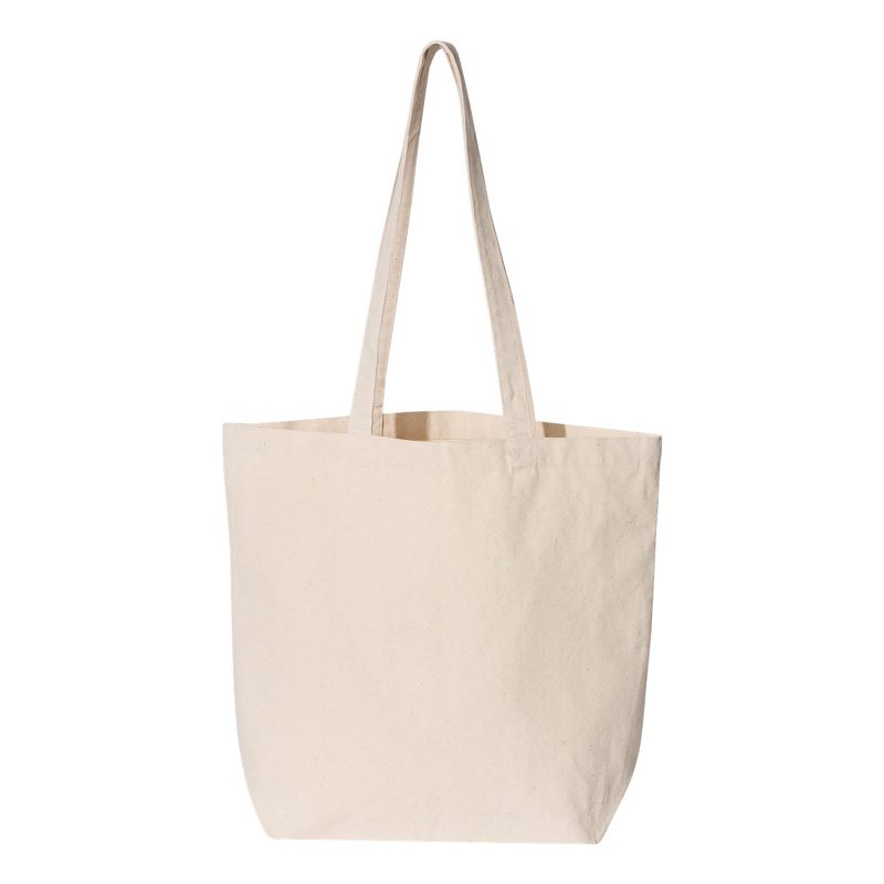Custom Liberty Bags Large Canvas Tote with logo - 1