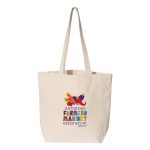 Custom Liberty Bags Large Canvas Tote with logo