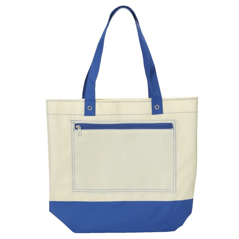 Custom Marina Beach Tote Bag with logo - 2