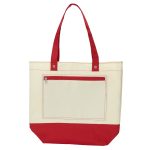 Custom Marina Beach Tote Bag with logo - 3