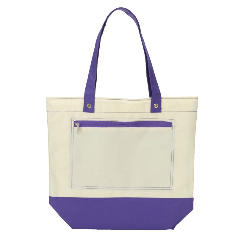 Custom Marina Beach Tote Bag with logo - 4