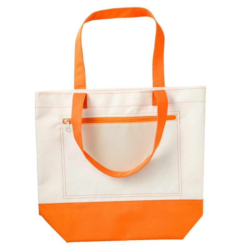 Custom Marina Beach Tote Bag with logo - 6