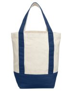 Custom Mini Recycled Cotton Tote Bag with logo - 1