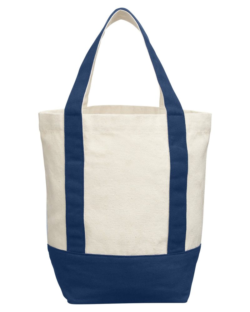 Custom Mini Recycled Cotton Tote Bag with logo - 1