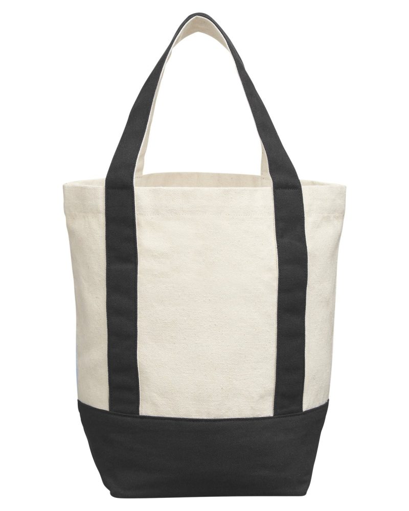 Custom Mini Recycled Cotton Tote Bag with logo - 4
