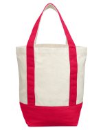 Custom Mini Recycled Cotton Tote Bag with logo - 5