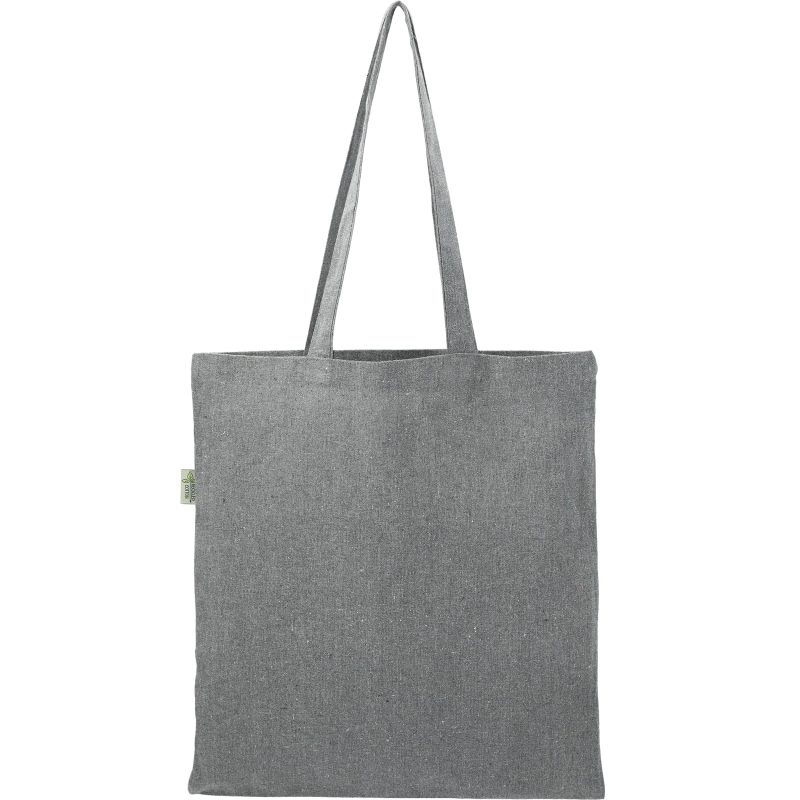 Custom Recycled 7oz Cotton Convention Tote with logo - 5
