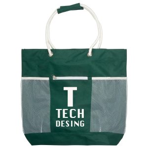 Custom Seaside Tote Bag with logo