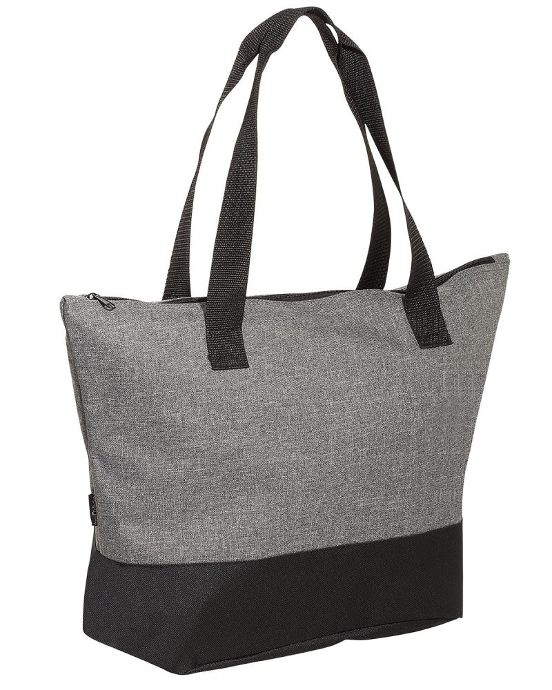 Custom Strand Simple Snow Canvas Tote Bag with logo - 4