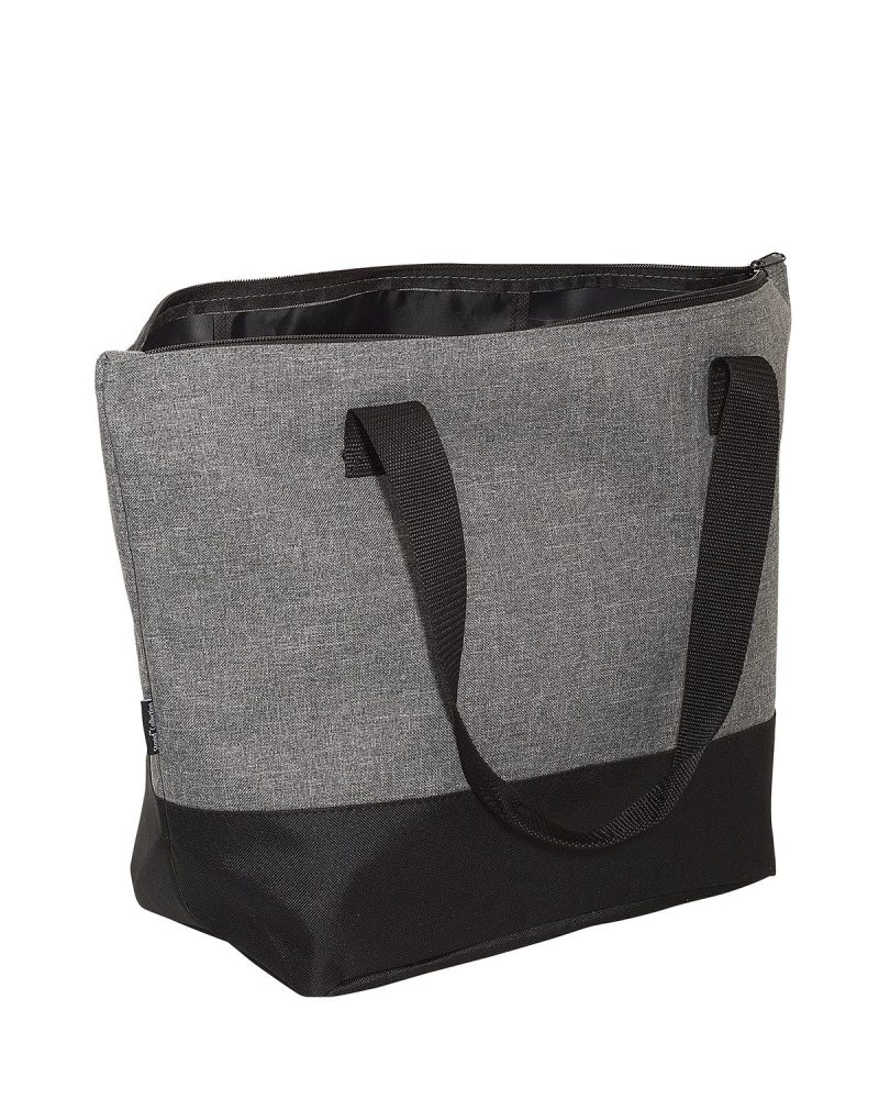Custom Strand Simple Snow Canvas Tote Bag with logo - 5