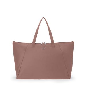 Custom Tumi Voyageur Just In Case® Tote Bag - Light Mauve with logo