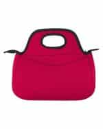 Custom Zippered Neoprene Lunch Cooler Tote Bag with logo - 7