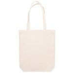 Custom Cotton Tote Bag w/Gusset 14"x17" with logo - 1
