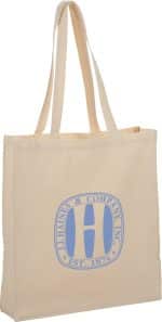 Custom Odessa 8oz Cotton Canvas Tote with logo - 5