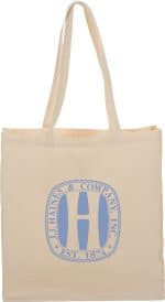 Custom Odessa 8oz Cotton Canvas Tote with logo - 6