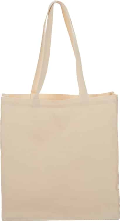 Custom Odessa 8oz Cotton Canvas Tote with logo - 9