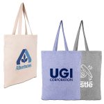 Custom Recycled Cotton Tote Bag with logo