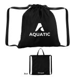 Custom Fresh Goods Joel Rpet Drawstring Tote Bag with logo - 2