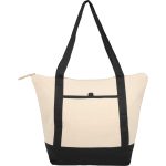 Custom Isle 8oz Organic Cotton Tote with logo - 1