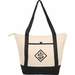 Custom Isle 8oz Organic Cotton Tote with logo