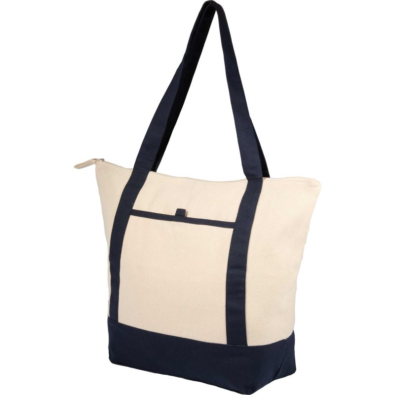 Custom Isle 8oz Organic Cotton Tote with logo - 8