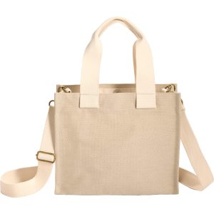 Custom London Small Recycled Shopper Tote with logo - 1