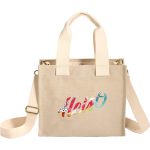 Custom London Small Recycled Shopper Tote with logo