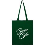 Custom Organic 4oz Cotton Tote with logo - 7