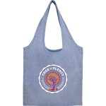 Custom Recycled 5oz Cotton Twill Shopper Tote with logo - 5