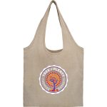 Custom Recycled 5oz Cotton Twill Shopper Tote with logo - 8