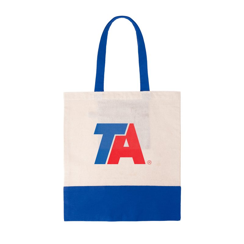 Custom Recycled DuoTone Shopper Tote with logo - 2