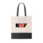 Custom Recycled DuoTone Shopper Tote with logo - 3