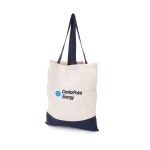 Custom Recycled DuoTone Shopper Tote with logo - 6