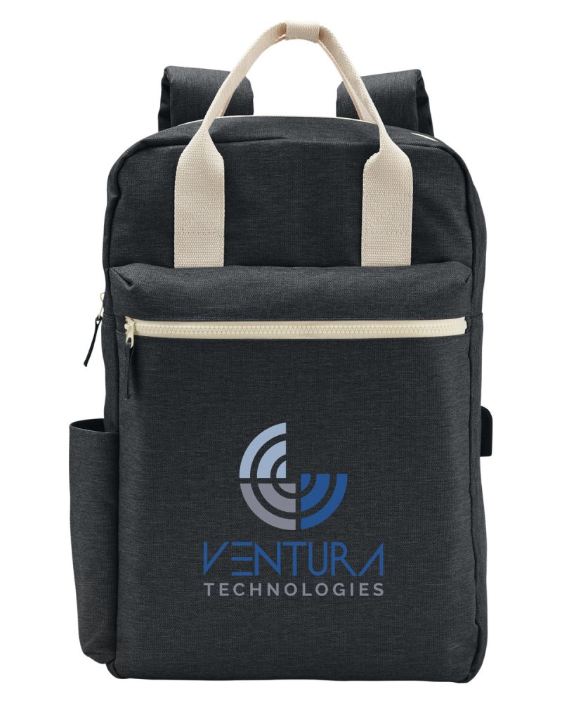 Custom WorkSpace Laptop Backpack Tote Bag with logo