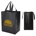 Custom Calypso 75GSM Recycled Non-Woven Polypropylene Heat-Sealed Insulated Tote with logo - 2