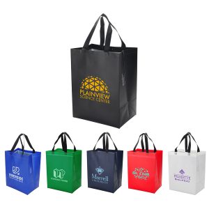 Custom Calypso 75GSM Recycled Non-Woven Polypropylene Heat-Sealed Insulated Tote with logo