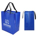 Custom Calypso 75GSM Recycled Non-Woven Polypropylene Heat-Sealed Insulated Tote with logo - 4