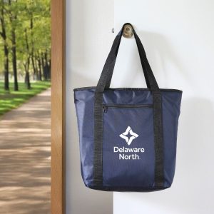 Custom RPET Executive Cooler Tote Bag with logo