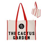 Custom Recycled Canvas Wrap Around Tote Bag with logo - 8