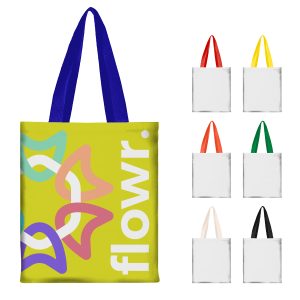 Custom Sublime Series Rpet Magazine Tote Bag with logo
