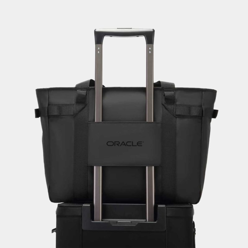 Custom Victoria - Spacious 16" Tote Bag with logo - 4