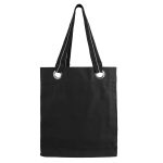 Custom 12 oz. Cotton Canvas Tote w/Large Grommets with logo - 2