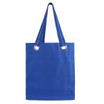 Custom 12 oz. Cotton Canvas Tote w/Large Grommets with logo - 6