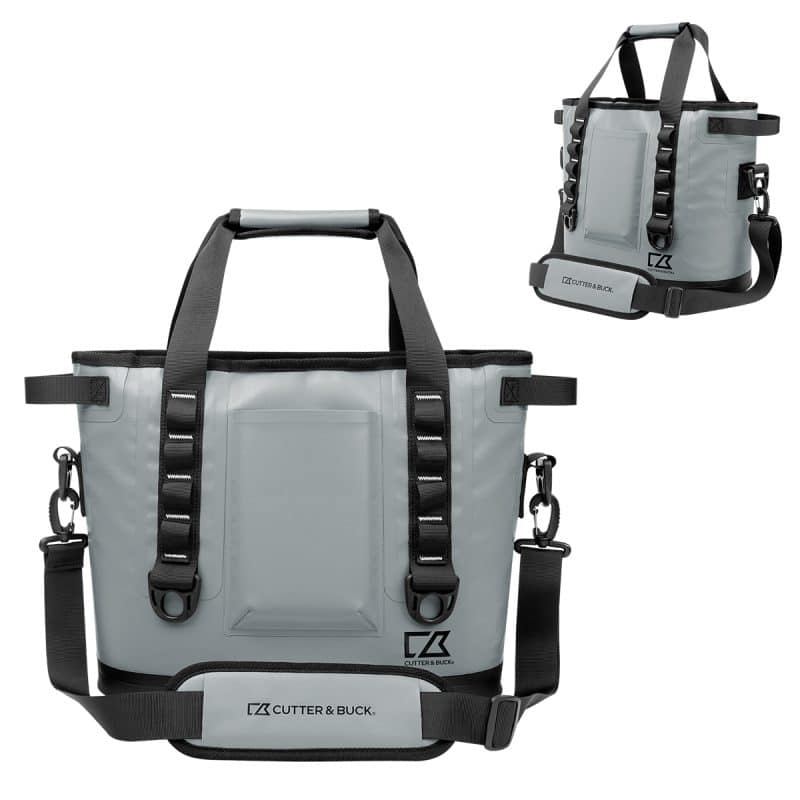 Custom Cutter & Buck® 18 Can Cooler Tote Bag with logo - 1