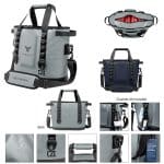 Custom Cutter & Buck® 18 Can Cooler Tote Bag with logo